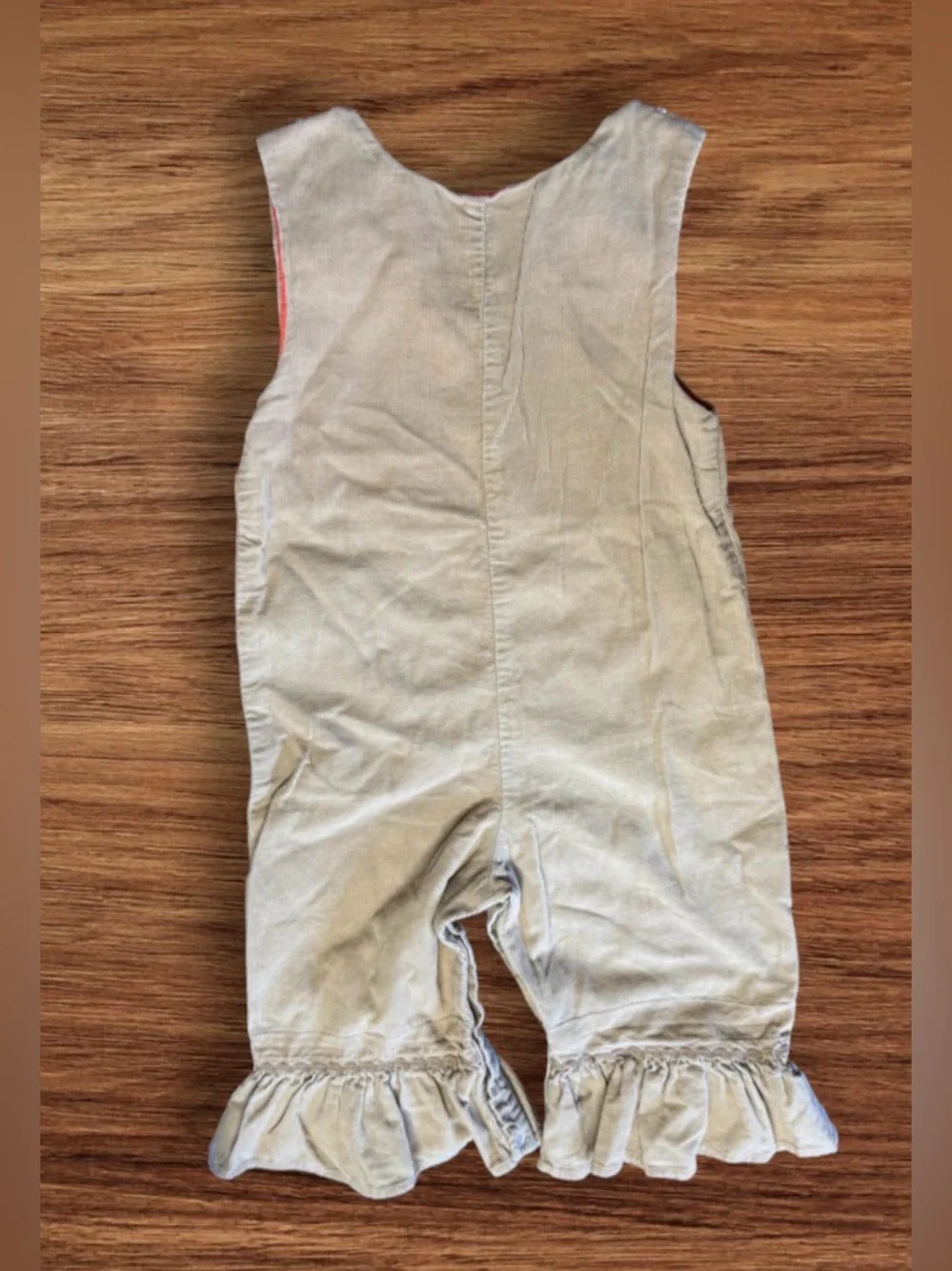 vintage-style corduroy longall romper from the children's brand Lil Cactus.